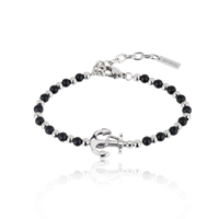 Bracciale Breil Uomo Black Onyx in Acciaio TJ2407 - TJ2407